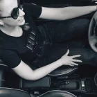 RATI ARMSTER S armrest MAZDA 2 2015-  [black,vegan leather]