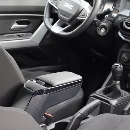 RATI ARMSTER 2 armrest DACIA LOGAN 2004-2016  [black,vegan leather]