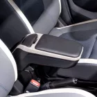 RATI ARMSTER 2 armrest SKODA YETI 2009-2017  [grey,vegan leather]