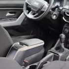 RATI ARMSTER 2 armrest DACIA LOGAN 2004-2016  [grey,vegan leather]