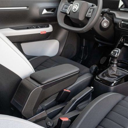 RATI ARMSTER S armrest CITROEN C3 2024-  [black,vegan leather]