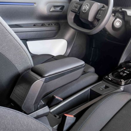 RATI ARMSTER S armrest CITROEN E-C3 2024-  [black,vegan leather]