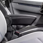 RATI ARMSTER 3 armrest CITROEN C3 2024-  [black, vegan leather, red stitching]