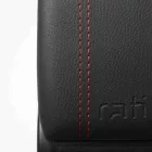 RATI ARMSTER 3 armrest CITROEN C3 2024-  [black, vegan leather, red stitching]