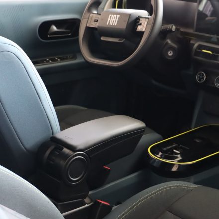 RATI ARMSTER 3 armrest FIAT GRANDE PANDA HYBRID 2024-  [black,vegan leather]