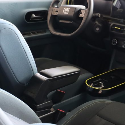 RATI ARMSTER S armrest FIAT GRANDE PANDA ELECTRIC 2024-  [black,vegan leather]