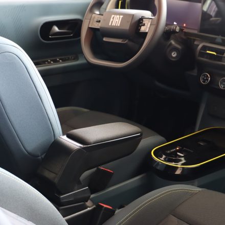 RATI ARMSTER S armrest FIAT GRANDE PANDA HYBRID 2024-  [black,fabric]