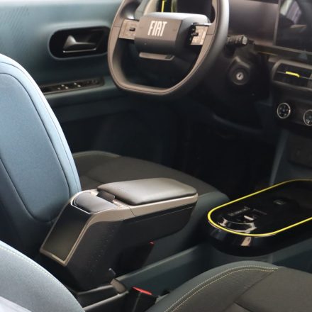 RATI ARMSTER 2 armrest FIAT GRANDE PANDA ELECTRIC 2024-  [grey,vegan leather]
