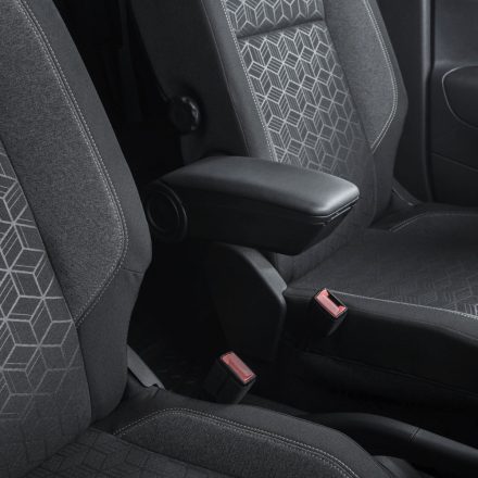 Armster OE1 armrest VW TRANSPORTER T6 2016-2022 (with orig elbowrest, FOR PASSENGER SEAT) [black]