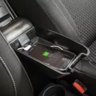 RATI ARMSTER 3 seat mounted armrest HYUNDAI I20 2020- without original elbowrest [black,vegan leather,usb]