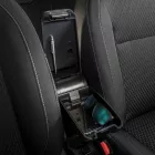 RATI ARMSTER 3 seat mounted armrest VW IDBUZZ 2022- with original elbowrest, 2 seater [black,vegan leather,PP]