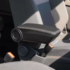   RATI ARMSTER 3 seat mounted armrest DACIA DOKKER 2015-2020 without original elbowrest [black,fabric]
