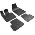 GUZU rubber mat FIAT 500 HYBRID 2026-  [black,rubber]